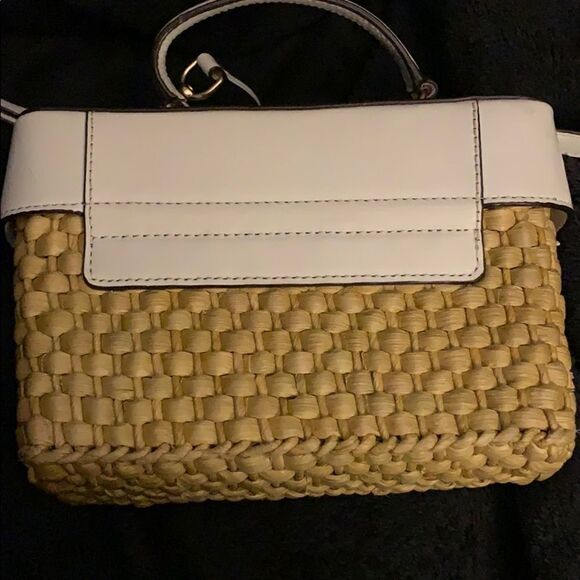 Michael Kors Straw Gabriella Handle Bag - Picture 6 of 8